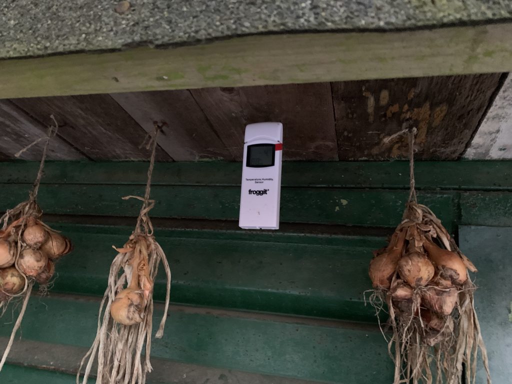 Temperatur- und Luftfeuchtesensor