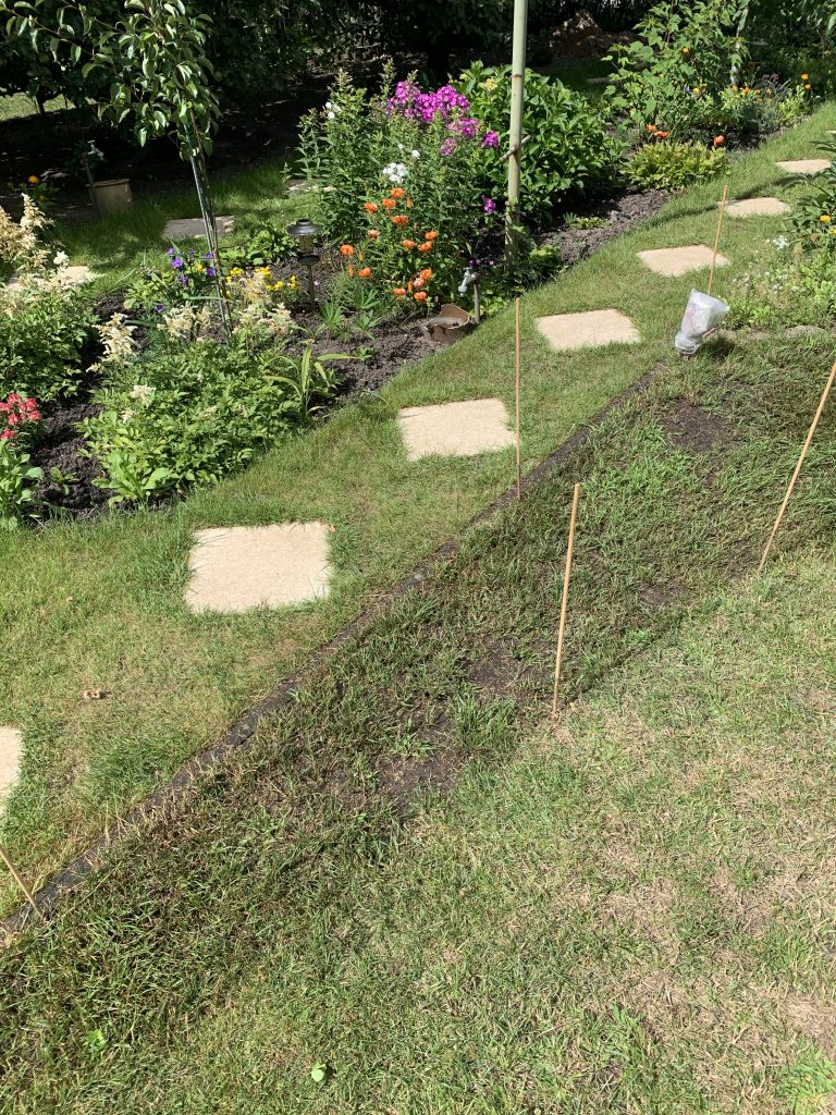 Alte Spuren mussten erneut verwischt werden